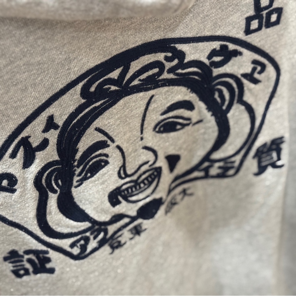 Evisu Zip-Up Hoodie Men L